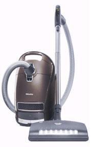 Miele canister vacuum shown on Frank’s original website